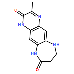 6,7,8,10-tetrahydro-3-methyl-1H-Pyrazino[2,3-h][1,5]benzodiazepine-2,9-dione