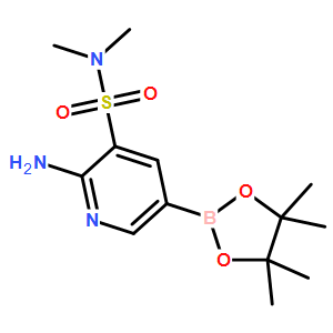 2-amino-N,N-dimethyl-5-(4,4,5,5-tetramethyl-1,3,2-dioxaborolan-2-yl)-3-Pyridinesulfonamide