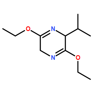 (R)-2,5-Dihydro-3,6-diethoxy-2-isopropylpyrazine