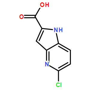 5-chloro-1H-Pyrrolo[3,2-b]pyridine-2-carboxylic acid