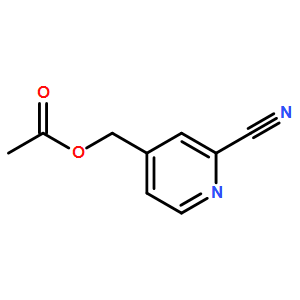 4-[(acetyloxy)methyl]-2-Pyridinecarbonitrile