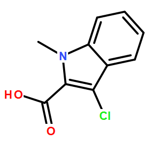 3-chloro-1-methyl-1H-Indole-2-carboxylic acid