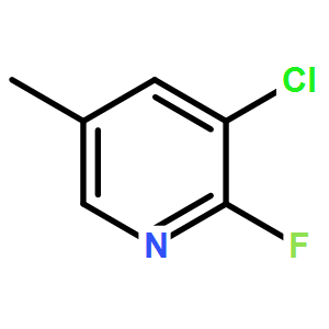 3-chloro-2-fluoro-5-methyl-Pyridine