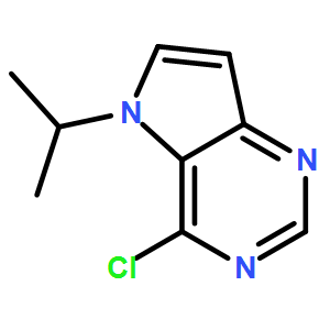4-chloro-5-(1-methylethyl)-5H-Pyrrolo[3,2-d]pyrimidine