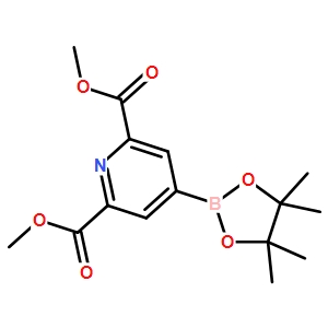 4-(4,4,5,5-tetramethyl-1,3,2-dioxaborolan-2-yl)-2,6-Pyridinedicarboxylic acid 2,6-dimethyl ester