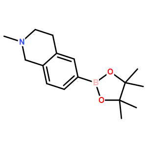 2-methyl-6-(4,4,5,5-tetramethyl-1,3,2-dioxaborolan-2-yl)-1,2,3,4-tetrahydroisoquinoline