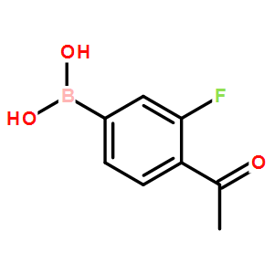 4-acetyl-3-fluorophenylboronic acid