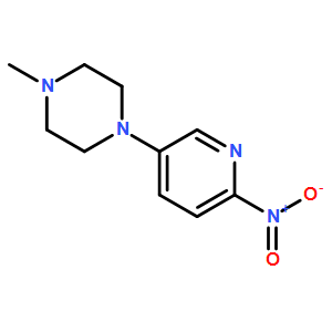 1-methyl-4-(6-nitro-3-pyridinyl)-Piperazine