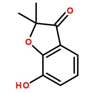 2,3-Dihydro-2,2-dimethyl-3-oxo-7-benzofuranol