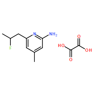 6-(2-fluoropropyl)-4-methyl-2-Pyridinamine oxalate