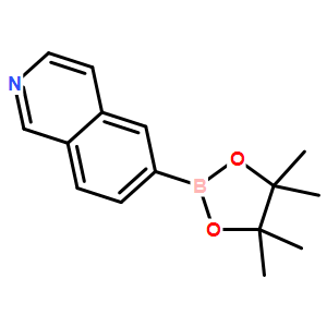 6-(4,4,5,5-tetramethyl-1,3,2-dioxaborolan-2-yl)isoquinoline