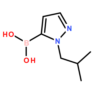 B-[1-(2-methylpropyl)-1H-pyrazol-5-yl]-Boronic acid