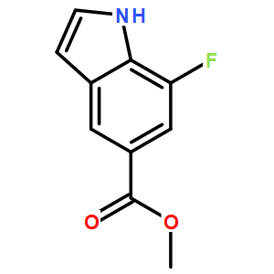 methyl 7-fluoro-1H-indole-5-carboxylate