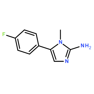 5-(4-fluorophenyl)-1-methyl-1H-Imidazol-2-amine