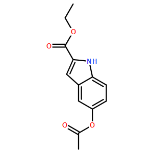 5-(acetyloxy)-1H-Indole-2-carboxylic acid ethyl ester