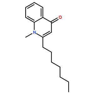 2-Heptyl-1-methylquinolin-4(1H)-one