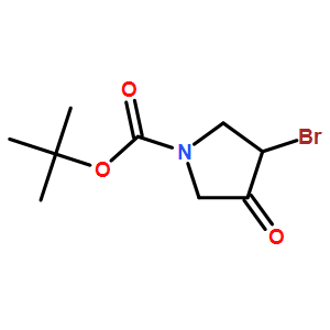 tert-butyl 3-bromo-4-oxopyrrolidine-1-carboxylate