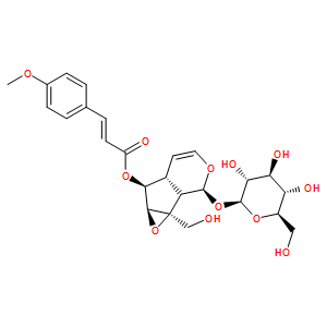 6-O-对甲氧基肉桂酰梓醇