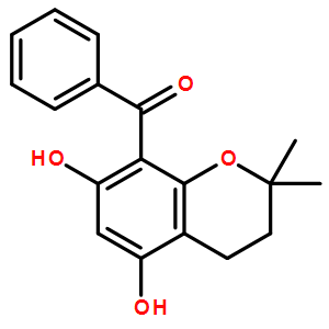 8-苯甲?；?5，7-二羥基-2，2-二甲基色滿