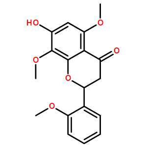 (S)-7-Hydroxy-5,8-dimethoxy-2-(2-methoxyphenyl)chroman-4-one