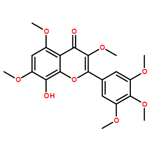 8-Hydroxy-3,5,7-trimethoxy-2-(3,4,5-trimethoxyphenyl)-4H-chromen-4-one