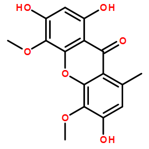 773850-91-2  1，3，6-三羟基-4，5-二甲氧基-8-甲基-9H-氧杂蒽-9-酮