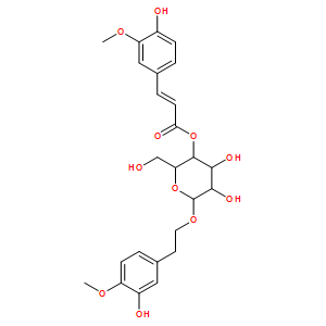 136055-64-6  (E)-2-(3-羟基-4-甲氧基苯基)乙基4-[3-(4-羟基-3-甲氧基苯基)-2-丙烯酸]BETA-D-葡萄糖苷