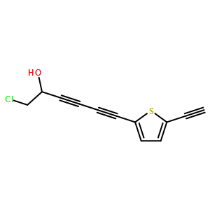 1-氯-6-(5-乙炔基噻吩-2-基)-3，5-己二炔-2-醇