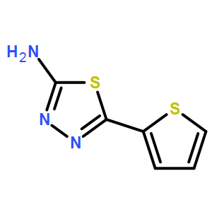 2-Amino-5-(2-thienyl)-1,3,4-thiadiazole