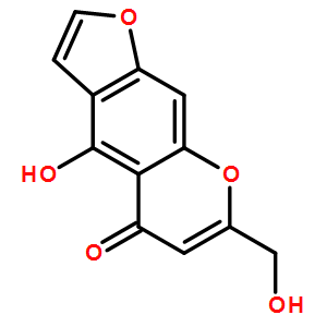 4-羟基-7-(羟基甲基)-5H-呋喃并[3，2-G][1]苯并吡喃-5-酮