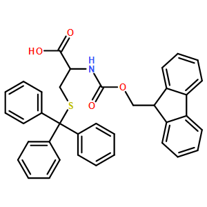 N-Fmoc-S-三苯甲基-D-半胱氨酸