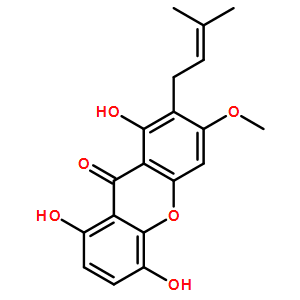 1，5，8-三羥基-3-甲氧基-2-異戊烯基氧雜蒽酮