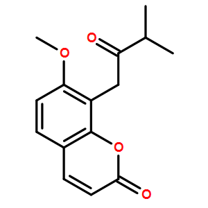 7-甲氧基-8-(3-甲基-2-氧代丁基)香豆素/異橙皮內(nèi)酯