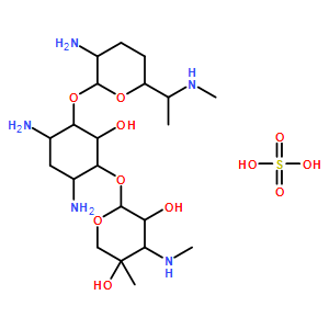 硫酸慶大霉素,CAS：1405-41-0