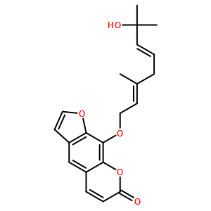 8-(7-羟基-3，7-二甲基-2，5-辛二烯氧基)补骨脂素