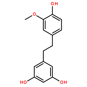 5-[2-(4-羥基-3-甲氧基苯基)乙基]-1，3-苯二酚