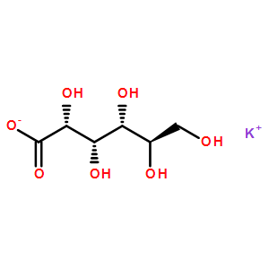 葡萄糖酸钾；葡糖酸钾盐;2,3,4,5,6-五羟基己酸钾盐;D-葡萄糖酸钾盐;D-葡糖酸钾