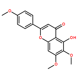 4H-1-Benzopyran-4-one,5-hydroxy-6,7-dimethoxy-2-(4-methoxyphenyl)-