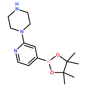 2-(Piperazin-1-yl)pyridine-4-boronic acid pinacol ester