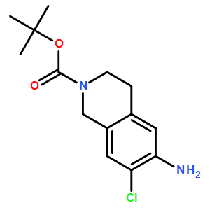 tert-Butyl 6-amino-7-chloro-3,4-dihydroisoquinoline-2(1H)-carboxylate