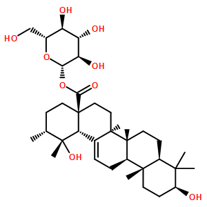 83725-24-0  28-O-BETA-D-吡喃葡萄糖果树酸酯