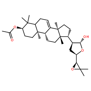 (20S)-21，23:24，25-二環(huán)氧-13ALPHA，14BETA，17BETAH-羊毛甾-7-烯-3ALPHA，21-二醇3-乙酸酯