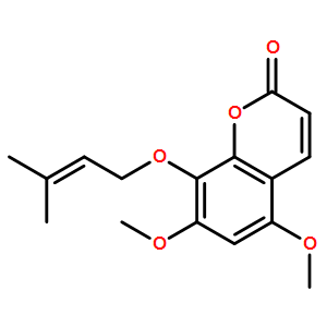 5，7-二甲氧基-8-[(3-甲基-2-丁烯基)氧基]-2H-1-苯并吡喃-2-酮