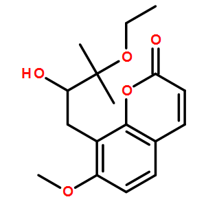 (S)-8-(3-乙氧基-2-羟基-3-甲基丁基)-7-甲氧基-2H-1-苯并吡喃-2-酮