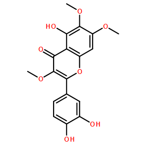 14965-20-9  5，3’，4’-三羟基-3，6，7-三甲氧基黄酮/猫眼草酚D