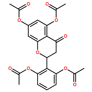 2’，5，6’，7-四乙酰氧基黃烷酮