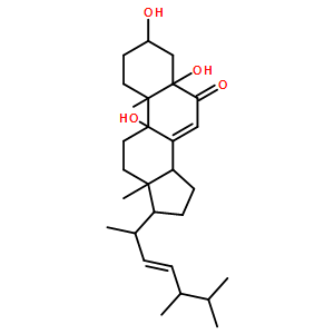 3，5，9-三羟基麦角甾-7，22-二烯-6-酮