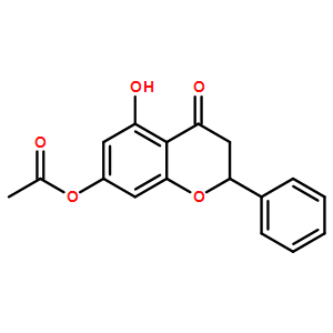 7-乙酸-5，7-二羥基雙氫黃酮酯