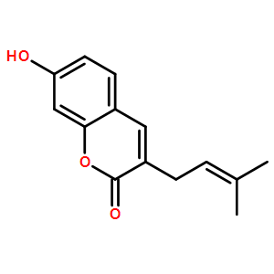 7-Hydroxy-3-(3-methylbut-2-en-1-yl)-2H-chromen-2-one
