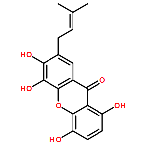 1001424-68-5  1，4，5，6-四羟基-7-异戊烯基氧蒽酮